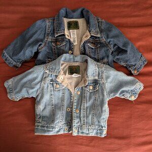 Set of 90s Vintage Baby Gap Denim Jackets – Toddler/Baby Classic Jean Jackets
